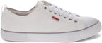 Levi's Men's Anikin Low-Top Canvas Sneakers – Cushioned Footbed & Rubber Outsole