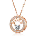 Hope Pendant Necklace – 18K Gold Plated 925 Sterling Silver & 5A Zirconia Diamonds