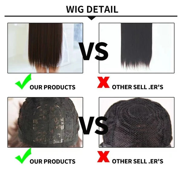 Brazilian Lace Front Wig | Long Curly Hair | Natural Black 25 Inch | Women's Wig