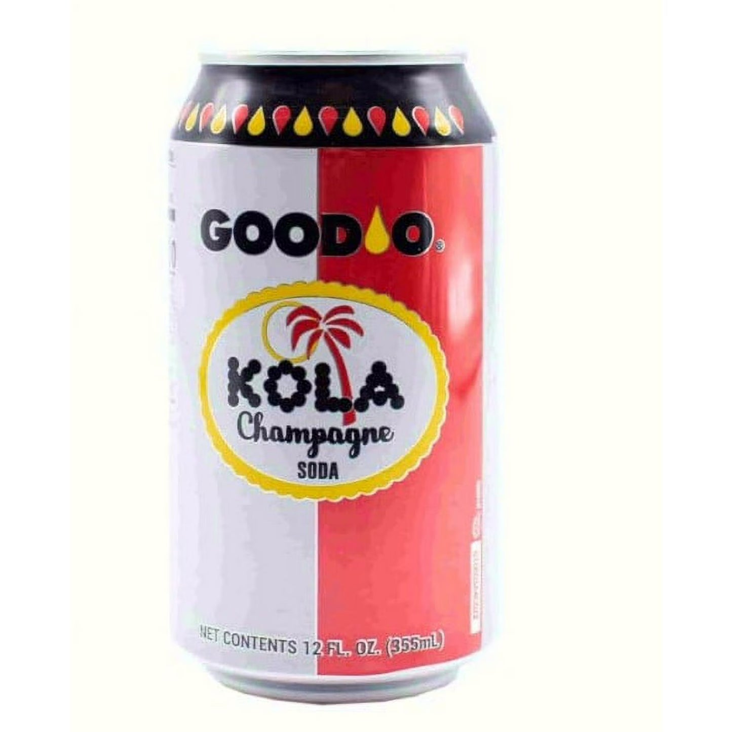 Good O Kola Champagne Soda, 12 fl oz Cans – Pack of 6 | Classic Caribbean Soda