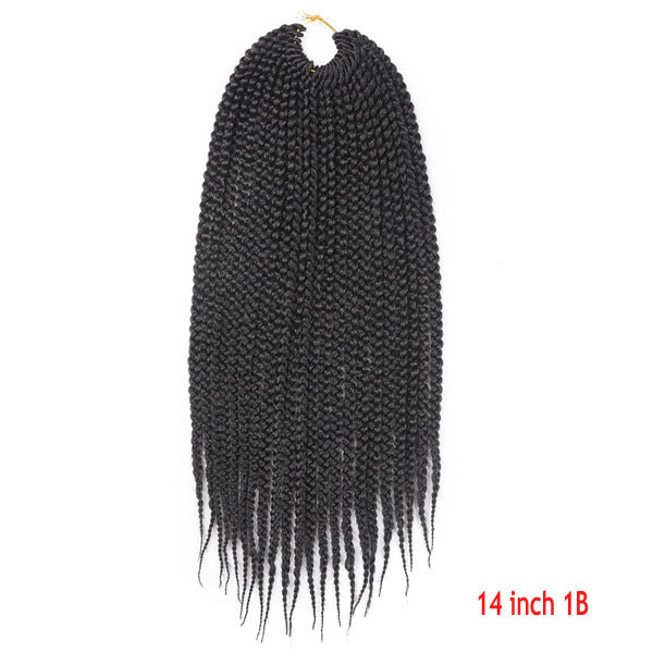 Senegalese Twist Crochet Braiding Hair – Synthetic Box Braids 14" 18" 22"