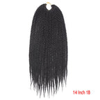 Senegalese Twist Crochet Braiding Hair – Synthetic Box Braids 14" 18" 22"