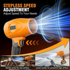 Stxxno 1400G Thrust Turbo Jet Blower – Cordless Leaf Blower with Violent Turbo Fan, Brushless Pure Copper Motor, Car-Drying Jet, Handheld Snow Blower, Turbo Air Duster for Home Improvement & Garden Care – Perfect Christmas & New Year Gift Jet Fan Blower