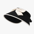 Women's Bow Sun Hat – Ice Silk Wide Brim, Adjustable & Packable