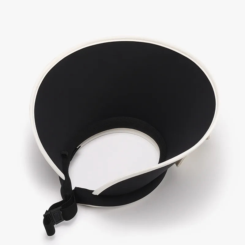 Women's Bow Sun Hat – Ice Silk Wide Brim, Adjustable & Packable