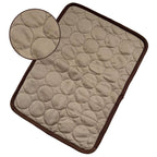 Ice Silk Self-Cooling Pet Mat for Dogs & Cats | No-Power Summer Cooling Pad