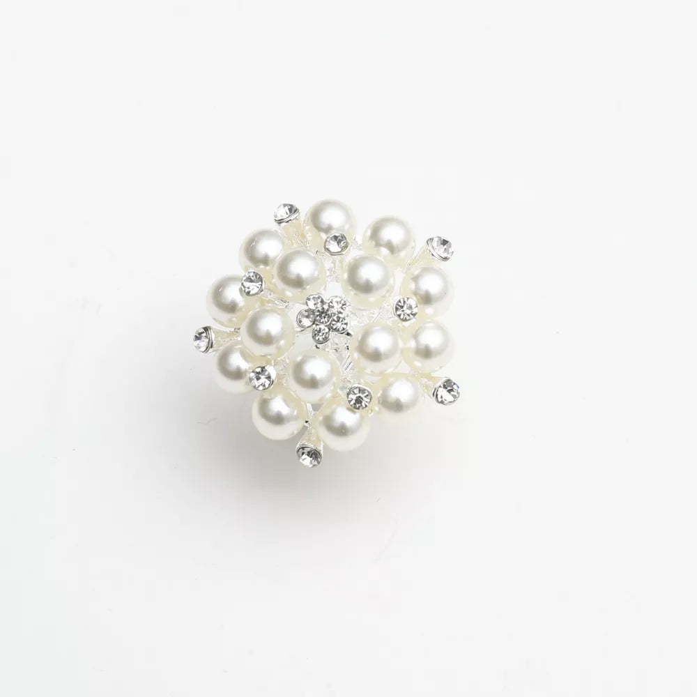 Pearl Cluster Ring | 18K Gold-Plated Statement Ring