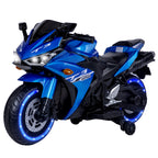12V Kids Electric Motorcycle Ride-On Toy with Training Wheels – Ages 3–6