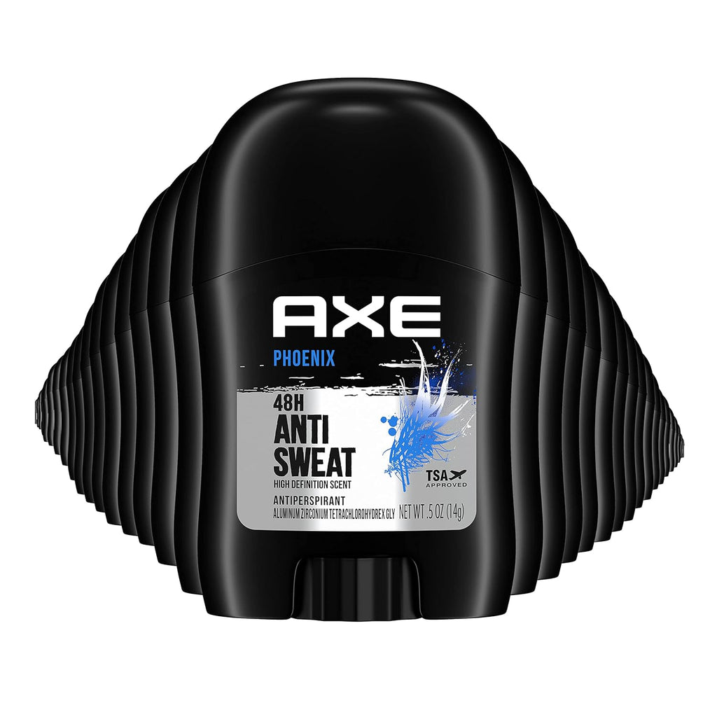 Antiperspirant Deodorant for Men Phoenix 4PK 48H Sweat & Odor Protection for Long Lasting Freshness, Crushed Mint & Rosemary Men'S Deodorant 2.7 Oz