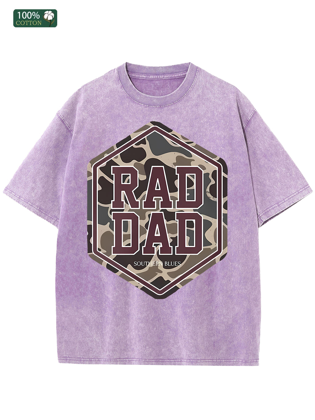 Men's Premium Washed Cotton T-Shirt | Relaxed Fit Short Sleeve Tee