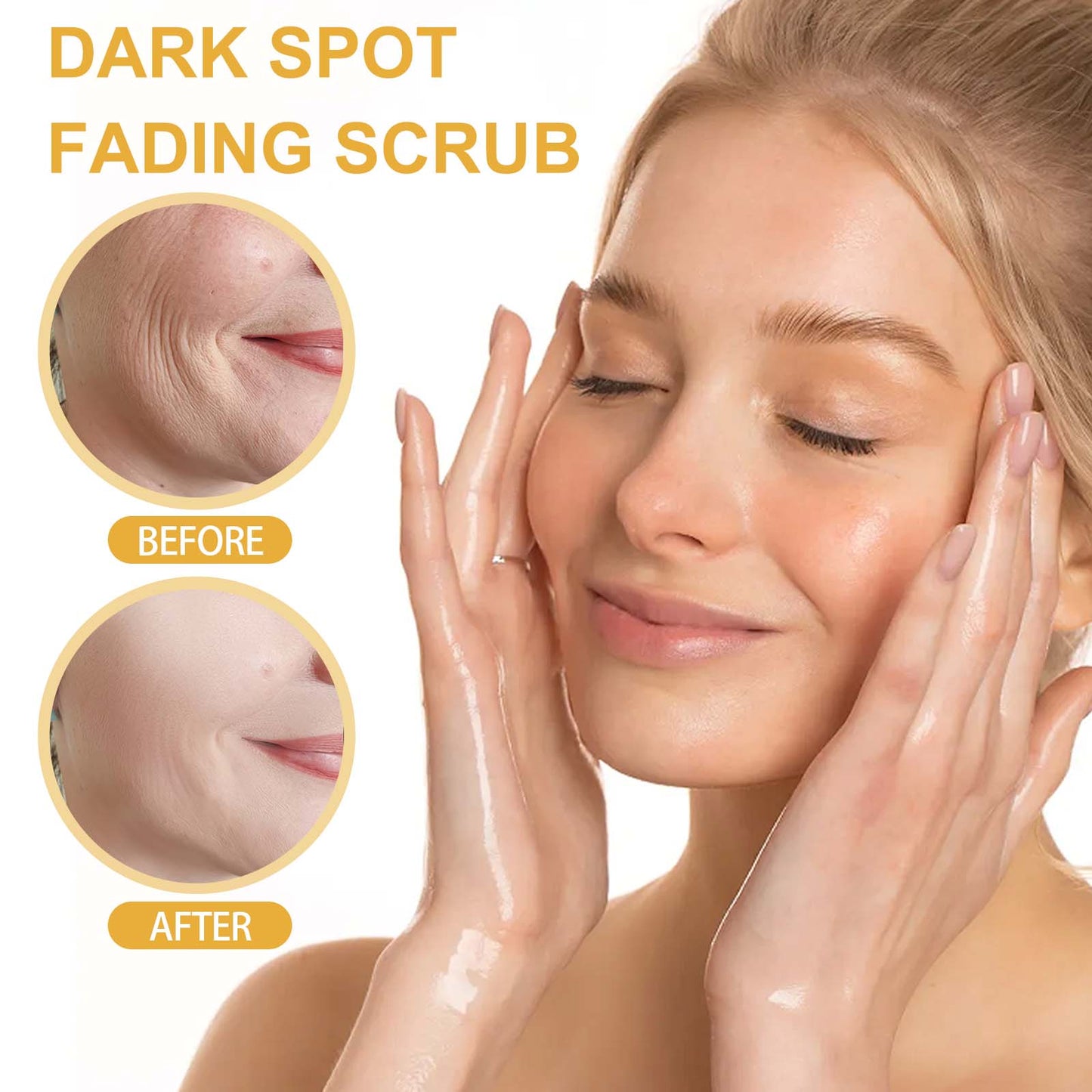 Turmeric Brightening Face Scrub – Exfoliating Cleanser for Smooth, Radiant Skin