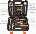 Professional 59-Piece Tool Set - Complete Home Repair Kit with Storage Case