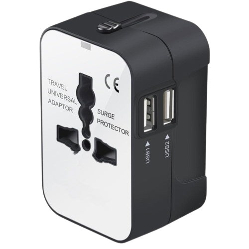 Universal Travel Adapter - All-in-One International Power Plug for 150+ Countries