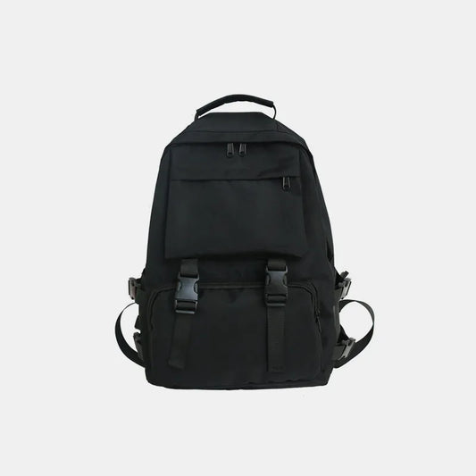 Oxford Cloth Backpack with Adjustable Straps – Large School Bag
