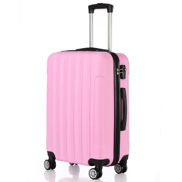 3-in-1 Travel Luggage Set with Organizer Compartments - Large Capacity Suitcase