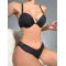Women's Push-Up Lingerie Set – Backless Front-Closure Bra