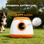 PawHut Automatic Dog Ball Launcher - Rechargeable Fetch Machine for Medium & Large Dogs