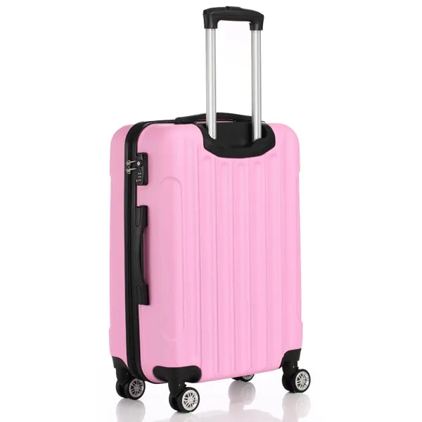 3-in-1 Travel Luggage Set with Organizer Compartments - Large Capacity Suitcase