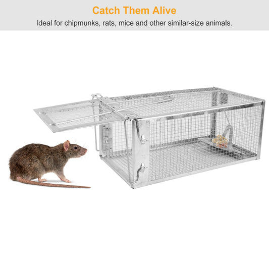 Humane Mouse Trap – Reusable Galvanized Steel Live Catch & Release | Indoor & Outdoor Use
