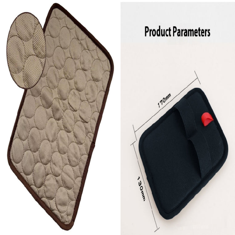 Ice Silk Self-Cooling Pet Mat for Dogs & Cats | No-Power Summer Cooling Pad