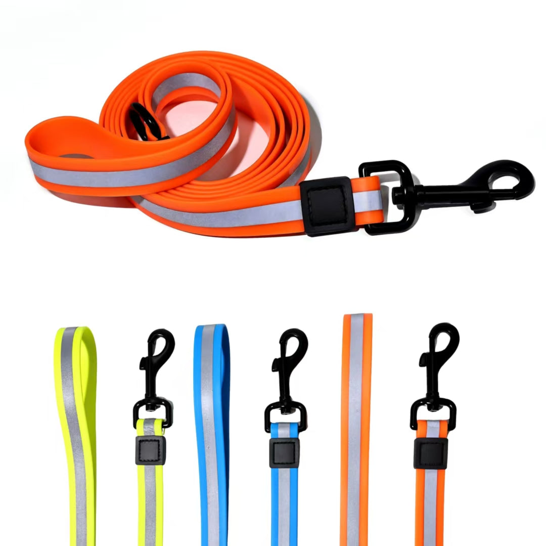 Reflective Dog Leash & Harness Set – High-Visibility Night Walk Safety