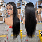 13x4 HD Lace Front Wig | Bone Straight 200% Density | 100% Virgin Human Hair