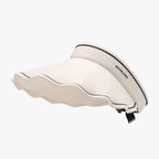 Women's Ice Silk Sun Hat – Extra Wide 5.3" Brim, PVC, Adjustable & Packable