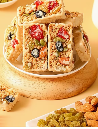 Nut Yogurt Oatmeal Bar – 200g Protein-Rich Whole Grain Snack