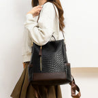 PU Leather Backpack Bag – Large Stylish Everyday Pack