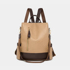 PU Leather Backpack Bag – Large Stylish Everyday Pack
