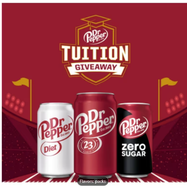 Dr Pepper Strawberries & Cream Soda Pop – 12 fl oz Cans, 12-Pack (2 Pack)
