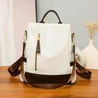 PU Leather Backpack Bag – Large Stylish Everyday Pack