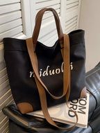 Casual Canvas Handbag – Large Shoulder Bag for Women