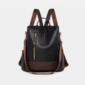 PU Leather Backpack Bag – Large Stylish Everyday Pack