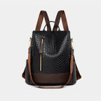 PU Leather Backpack Bag – Large Stylish Everyday Pack