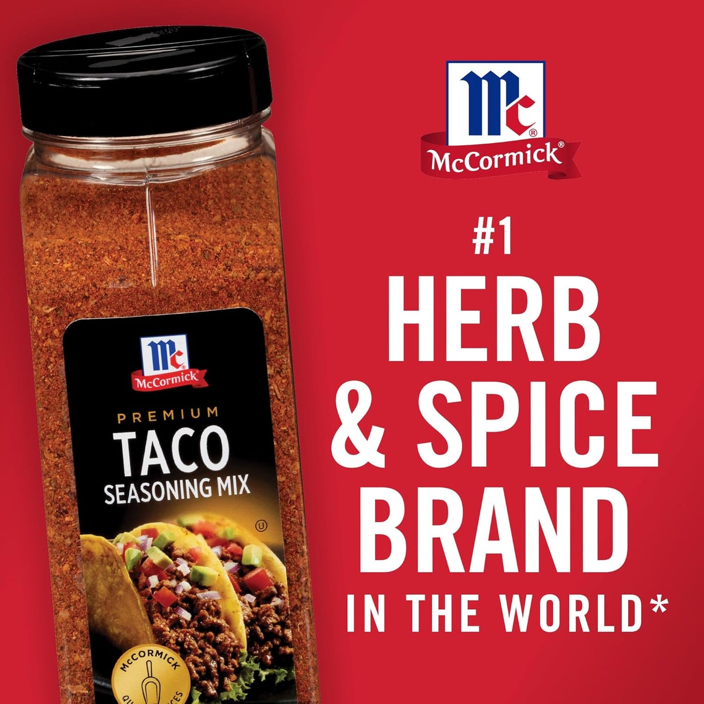 McCormick Premium Taco Seasoning Mix, 24 oz – Bulk Pantry Size