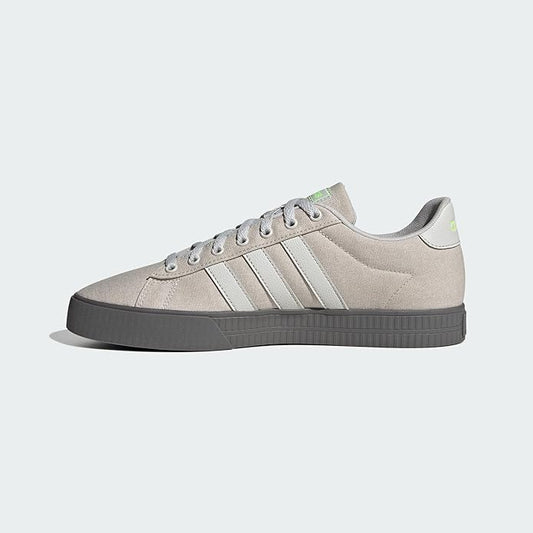 Adidas Men's Daily 3.0 Skate-Inspired Sneakers – Leather Upper & OrthoLite Cushioning