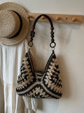 Crochet Hobo Handbag – Boho Shoulder Bag