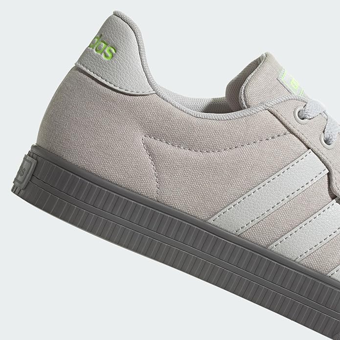 Adidas Men's Daily 3.0 Skate-Inspired Sneakers – Leather Upper & OrthoLite Cushioning