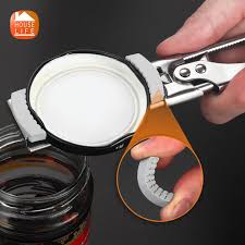 Adjustable Jar & Bottle Opener – Heavy-Duty Stainless Steel Multi-Function Kitchen Tool