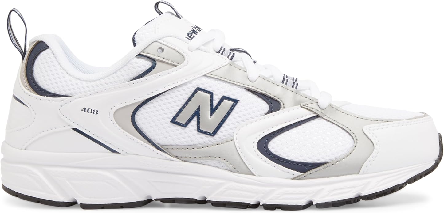 New Balance Men's 408 V1 Sneakers – Retro Style, C-CAP Cushioning & Mesh Upper