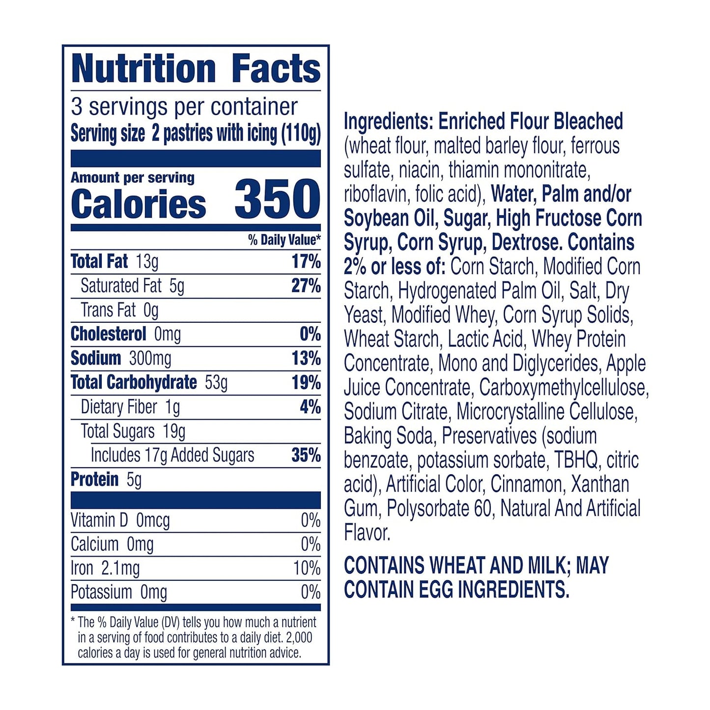 Pillsbury Toaster Strudel Apple Frozen Pastries – 6 ct, 11.7 oz