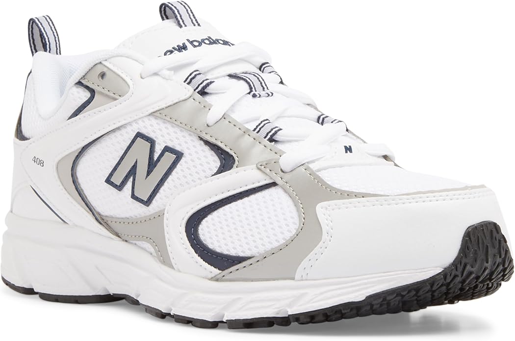 New Balance Men's 408 V1 Sneakers – Retro Style, C-CAP Cushioning & Mesh Upper