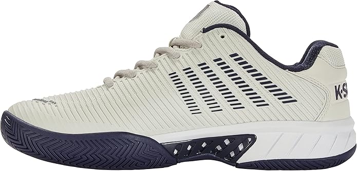 K-Swiss Men's Hypercourt Express 2 Tennis Shoes – SURGELITE Cushioning, AOSTA Rubber & OrthoLite