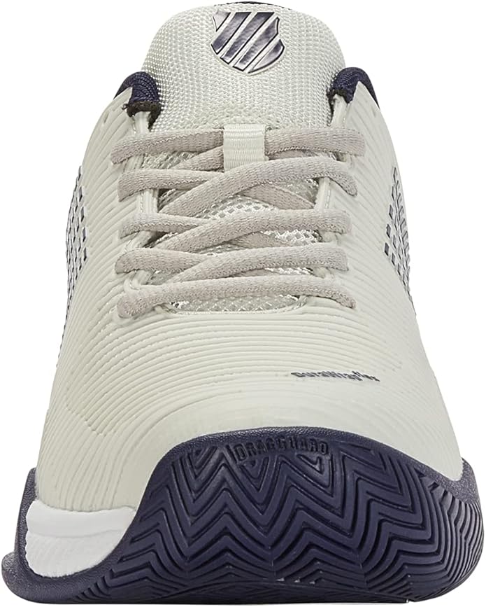 K-Swiss Men's Hypercourt Express 2 Tennis Shoes – SURGELITE Cushioning, AOSTA Rubber & OrthoLite