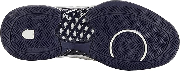 K-Swiss Men's Hypercourt Express 2 Tennis Shoes – SURGELITE Cushioning, AOSTA Rubber & OrthoLite