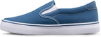 Lugz Men's Clipper Slip-On Canvas Sneakers – Cushioned, Regular & Wide Widths
