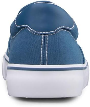 Lugz Men's Clipper Slip-On Canvas Sneakers – Cushioned, Regular & Wide Widths