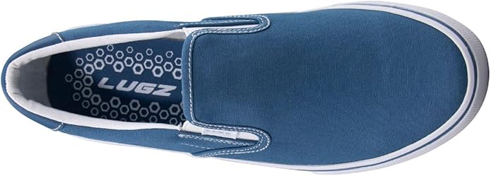 Lugz Men's Clipper Slip-On Canvas Sneakers – Cushioned, Regular & Wide Widths