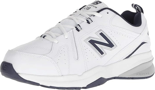 New Balance Men's 608 V5 Cross Trainer – Leather & Suede, ABZORB Cushioning